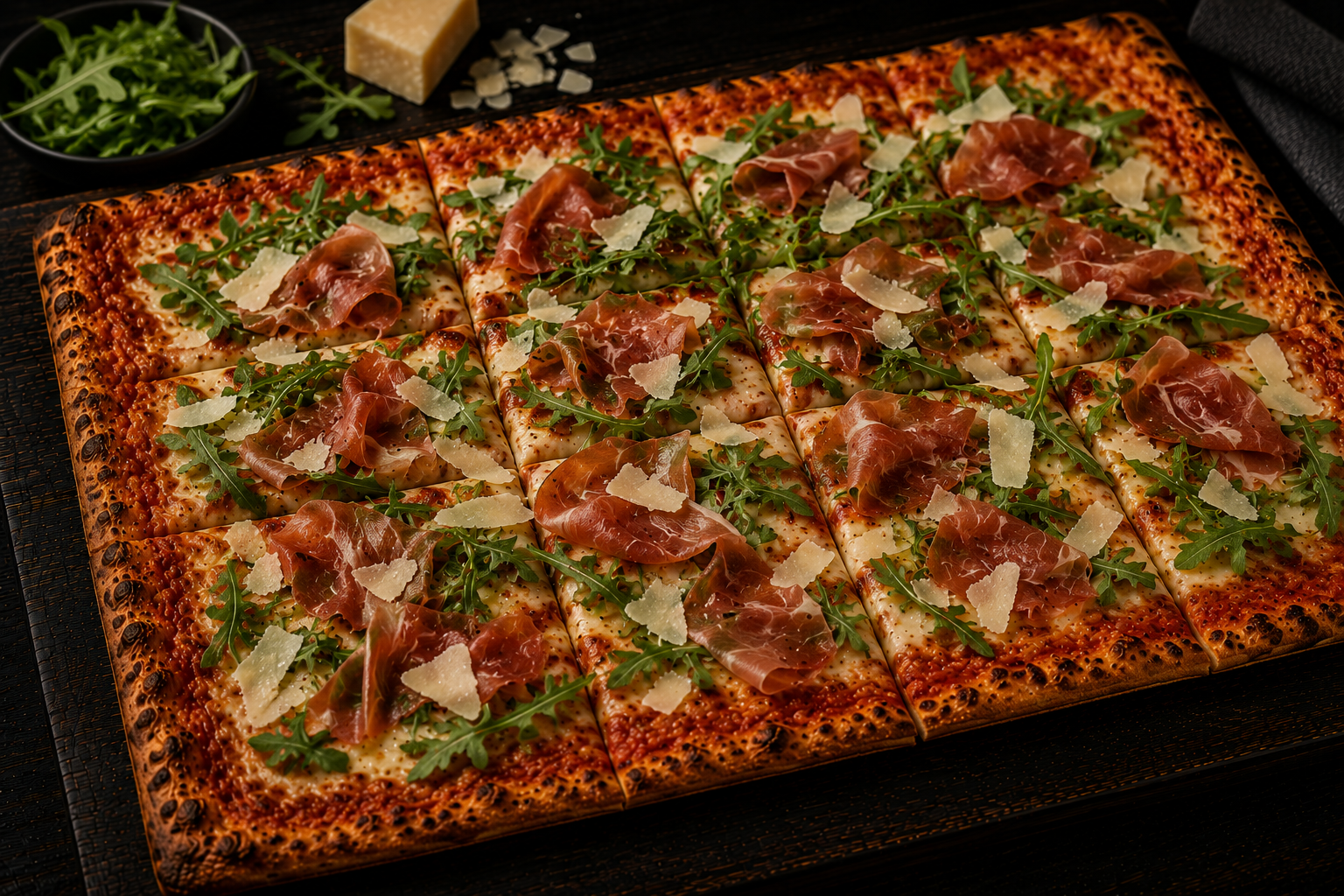 Santo's Pizza pizza at Santo's Pizza